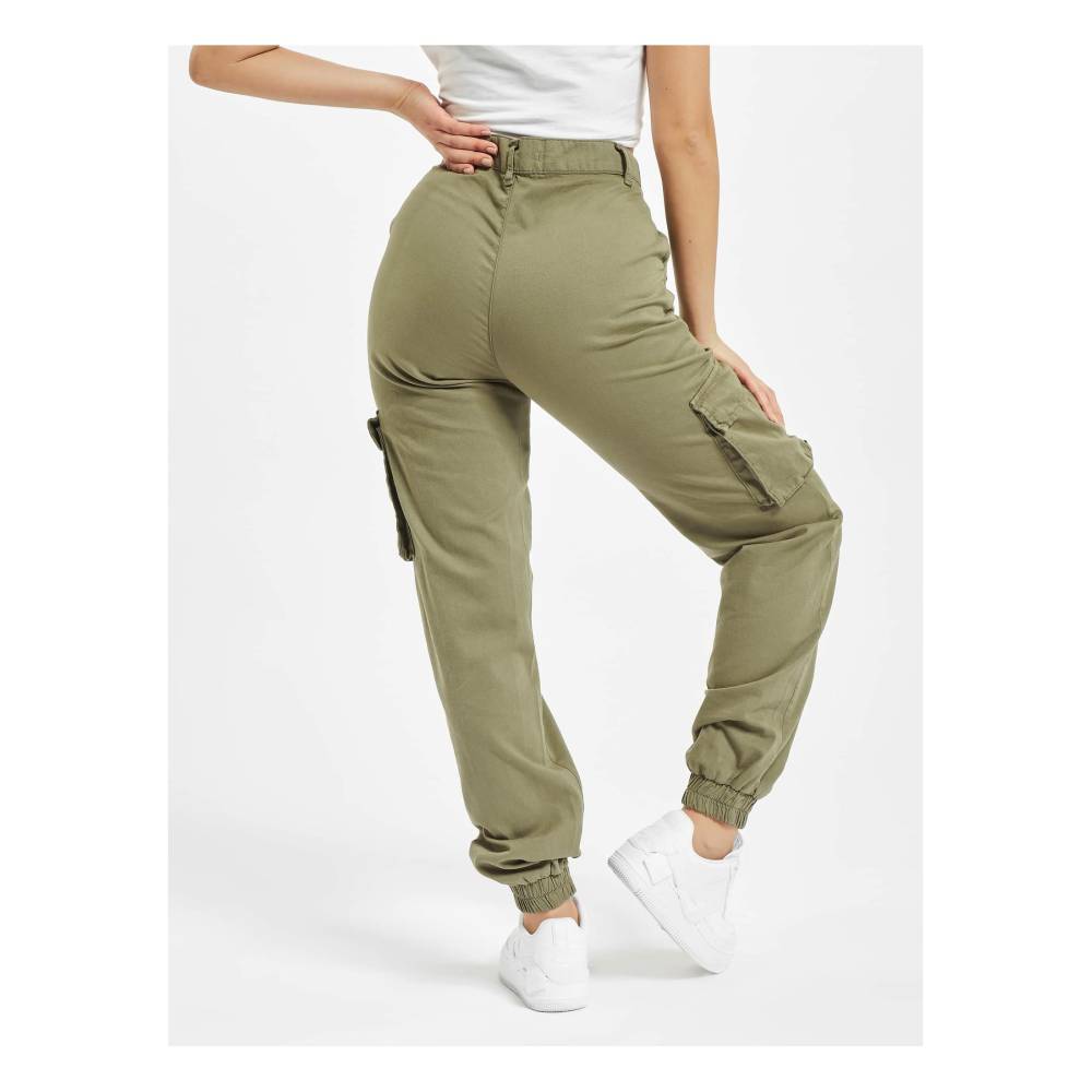 DEF - Ruby Pantalon cargo - Olive verte